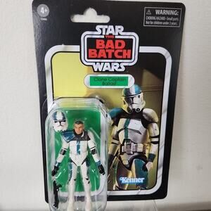 Kenner Star Wars Bad Batch Clone Captain Ballast Action Figure BOX DAMAGE